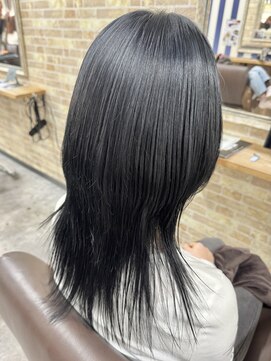 ギャラクシーアンブレラ 水戸店(GALAXY&BRELLA) 透明感のブルーブラック