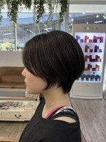 エルズ 大宮店(ailes)&nbsp;《ai》丸みくびれショート/ショートボブ/くびれレイヤー/大宮