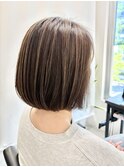 30代40代人気☆小顔×ツヤ感ボブ【あざみ野】