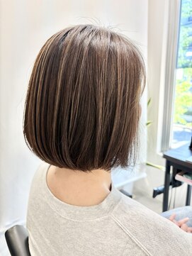 リュネッツ あざみ野店(lunettes) 30代40代人気☆小顔×ツヤ感ボブ【あざみ野】