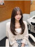 地毛風縮毛矯正×艶ロングレイヤー