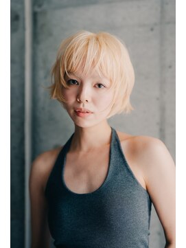 ベンジー 沖縄店(benji) 《benji》ブロンドエアボブ