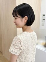 アエル 川西能勢口本店(aeru) ナチュラルブラックボブ【阪急川西能勢口駅・JR川西池田駅】