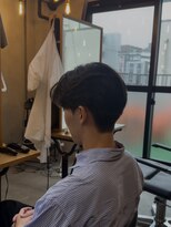 オーバーネオ 町田(OVER NEO) 【リヒト指名限定】センターパート×曲がる縮毛矯正