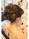 【AnFyeforprco】ルーズ夜会巻き風アレンジ★