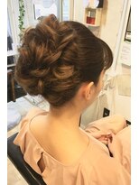 【AnFyeforprco】ルーズ夜会巻き風アレンジ★
