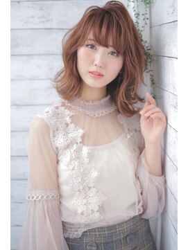 ナナナ パレナ 大津膳所店(nanana parena) 外ハネウェーブマッシュウルフ【nanana parena】