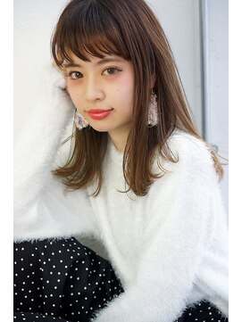 ルモア(RUMOR) Rumor【暗髪×３Dカラー】・ブラウンべージュ