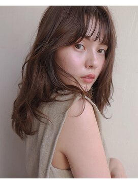 シェノン(hair make CHAINON) ゆるふわミディウェーブ