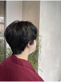 韓国風マッシュショート