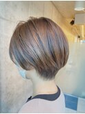 襟足スッキリ大人かわいいハンサムショート☆表参道×長岡