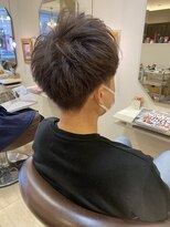 アンプヘアー 六地蔵店(unpeu hair) ☆マッシュ×シルバー☆