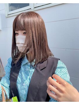 ヘアメイク エイト キリシマ(hair make No.8 kirishima) ショコラベージュ　@no.8.tomohiro