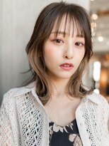 イルハバナ 渋谷(ill HAVANA)&nbsp;20代/30代/大人可愛い/小顔ひし形/ウルフ/ミディアムレイヤー