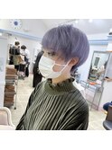 ラベンダーカラーとブラックエンズカラー☆