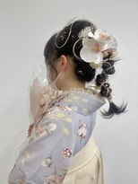 ベルクープス 天王寺店(Belle Coupes) 【BelleCoupes】生花アレンジ たまねぎ ポニーテール 着付け大阪