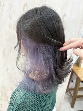 ラビス(Lovis) ミディアム/暗めカラー/デザインカラー/フェイスフレーミング