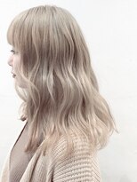 テーラヘアー 蘇我店(TELA HAIR)&nbsp;ホワイトベージュ