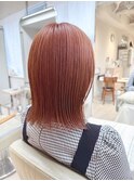 ダブルカラーでつやつやオレンジカラー**【横浜】