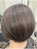 大人美人丸みショートボブ☆[藤沢/髪質改善]