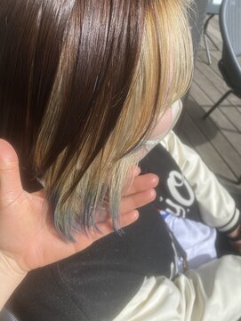 ハレケアヴェダ アンド ハレケエイト(HAREKE AVEDA&HAREKE 8) 個性派ポイントカラー