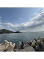 ヒロギンザ 浜松町店(HIRO GINZA) 海と天気の良い空が大好きです♪広島旅行の時の写真^ - ^☆