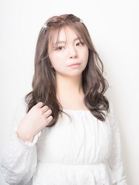 ヒョンミョン ライズバイレボ 取手店(hyon myon/RISE by REVO) レイヤーカット/デザインカラー/オリーブベージュ[取手/取手駅]