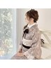 【人気No.1】着物《スタンダード》＋着付け＋無料へアセット＋小物