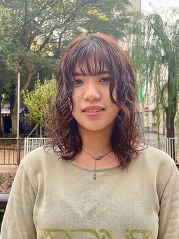 ゴウトゥデイ 岡山店(GO TODAY)の写真/《ゆったり空間×完全指名マンツーマン》スタイリングが楽になるパーマが人気！初めての方もセットが簡単♪