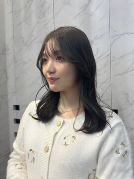 クリアーオブヘアー 一社店(clear OF HAIR) 透け感オリーブグレージュ