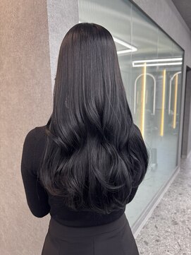 ボタン ハカタ(VOTAN hakata) 博多/天神/ブルーブラック/艶カラー/透明感カラー