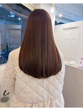 サロン 名和店(SALON) 透明感柔らかベージュ／ツヤロングヘア