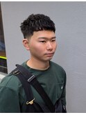 ラフクロップ×テーパーフェード