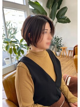 コムヘアー(COM HAIR) ミニショート。