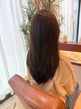 マーリャヘアー(mallia hair) レイヤースタイルレイヤーカットロングレイヤー小顔スタイル