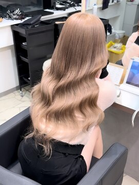 ラピス 福岡天神店(Lapis) ミルクティーベージュ