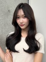 フリーラ 表参道(freera) 韓国風レイヤーカットオリーブグレージュカラーヨシンモリ