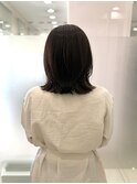 ブルーブラック/ブルージュ/韓国/ブリーチなし暗めカラー
