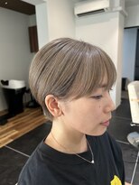 ポーズ(PAUSE) お客様スタイル:12 マッシュショート・ダブルカラー