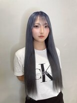 ラピス 渋谷本店(Lapis) ブルーシルバー/ブリーチカラー