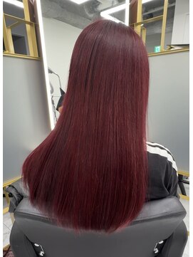 ジュイル シブヤ(JEWIL SHIBUYA) ブリーチ無しピンクカラー