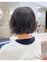 ガーデンヨコハマ(GARDEN YOKOHAMA)&nbsp;ボブパーマ　ダークアッシュ