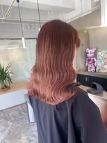 リトバイプティパ(Lit by petit-pas)&nbsp;ワンブリーチでつくるピンクカラー♪