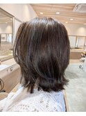 40代50代◎大人ボブレイヤー寒色系アッシュグレ