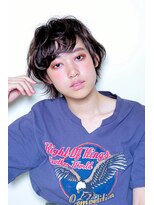 リノ エヘウ(Lino eheu)&nbsp;デザインカラー/骨格補正ショートカット/オリーブベージュ