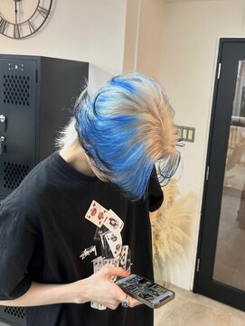 イエナ 渋谷(IENA) ダブルカラーケアブリーチカラーデザインカラーメンズカット3