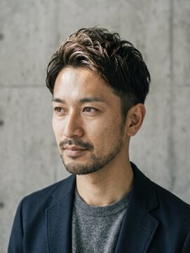 バーバーバー ナカノ(BARBER BAR NAKANO) 40代モテ髪!アップバングエグゼクティブショート