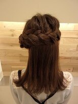 ルシード スタイル サーヴ(LUCIDO STYLE SERVE)&nbsp;ゆる編み込みアレンジ