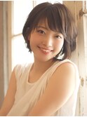 ふんわり『大人かわいい』が叶うっ☆ニュアンスカールボブ♪