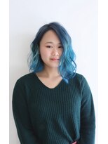 クリーン ヘアデザイン(CLLN hair Design)&nbsp;【CLLN】ブルーマーメイドグラデーション